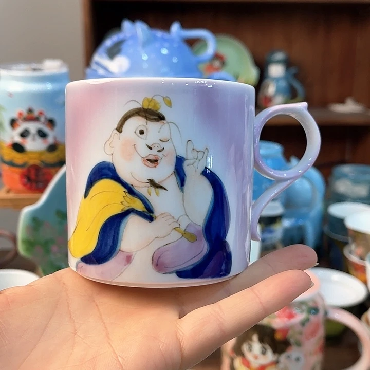 陶景德镇釉下手绘陶瓷