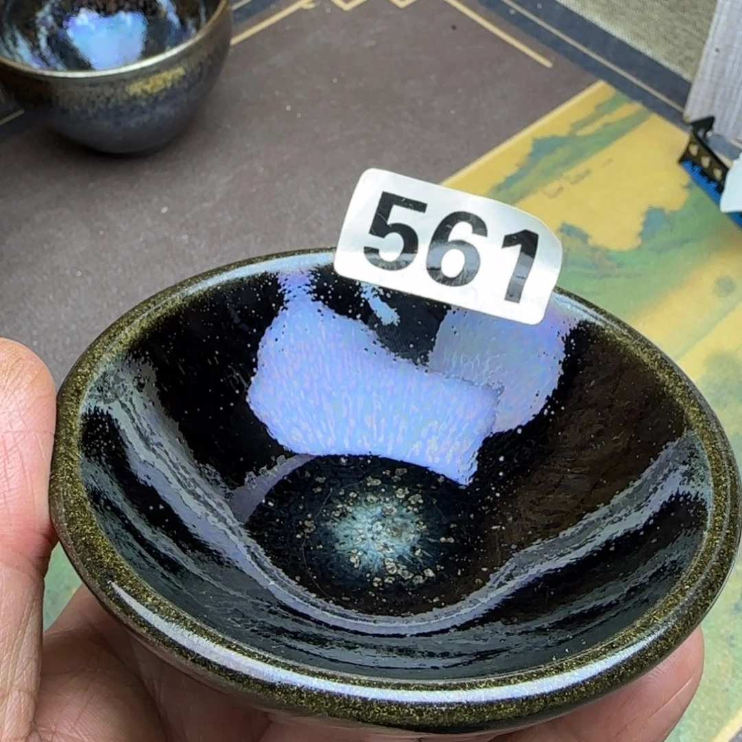 茶盏建阳建盏主人杯龙窑柴烧