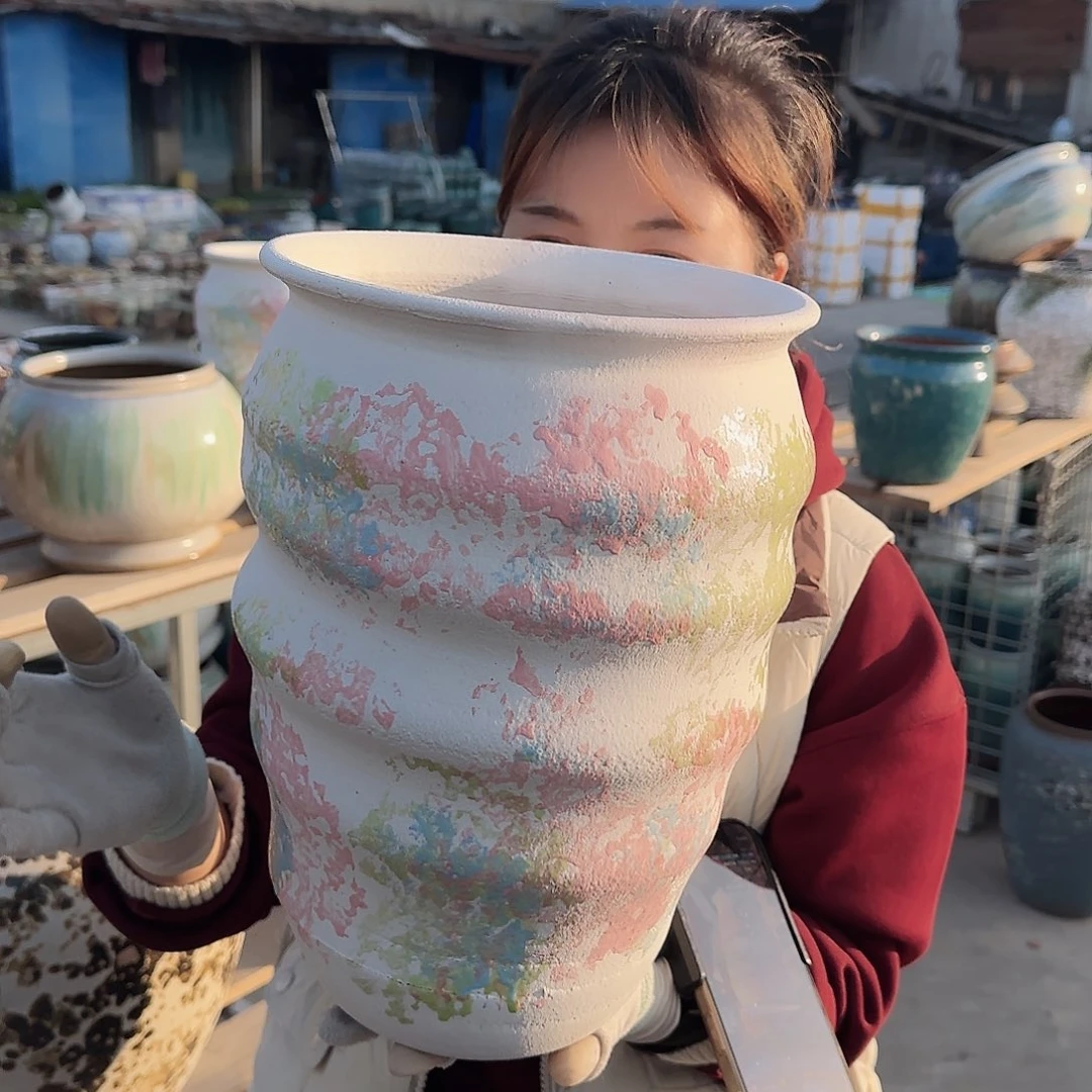 王嫂花盆1126-195高33口23