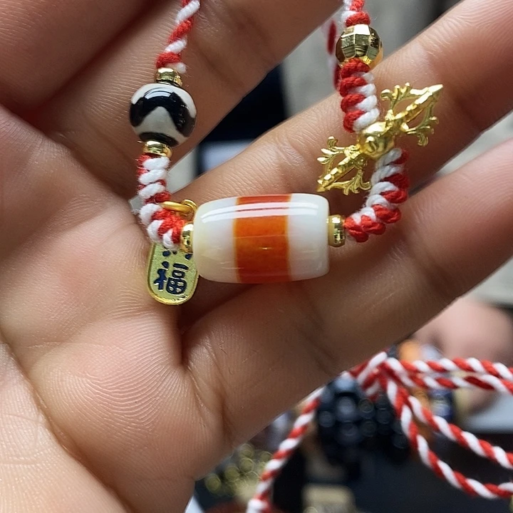 玛瑙/玉髓合金颈饰