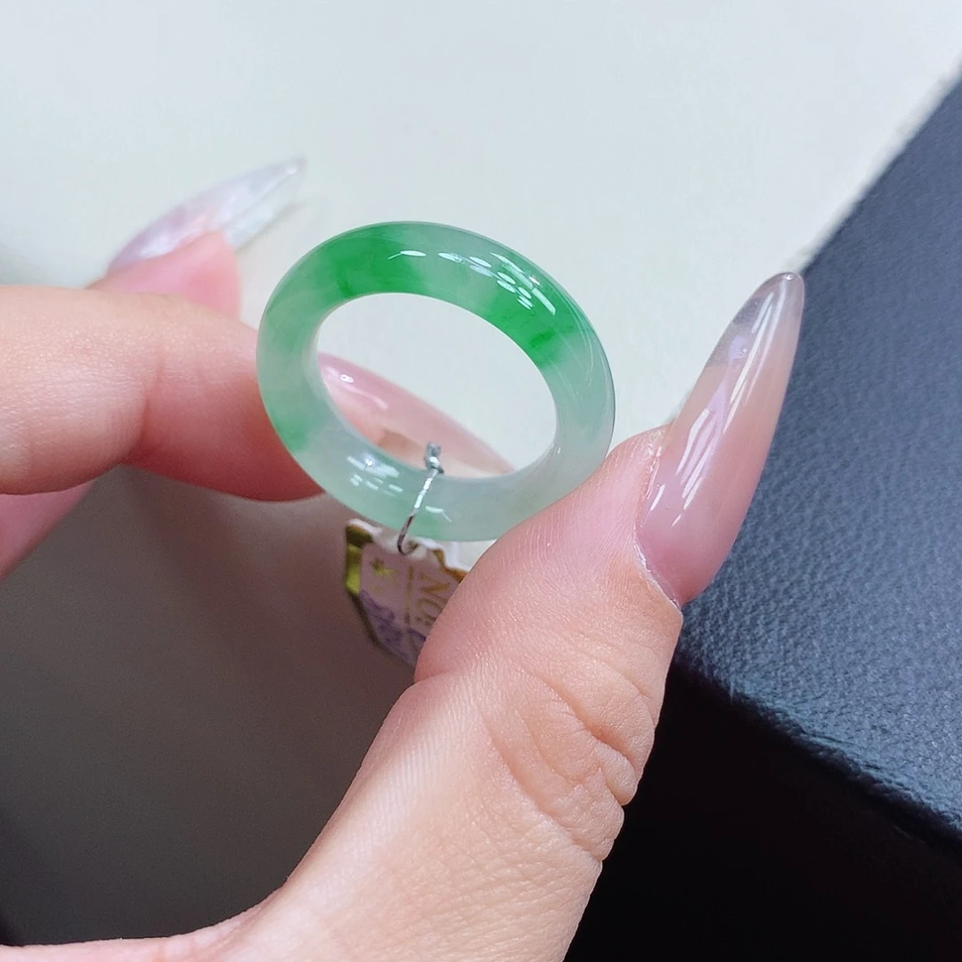 未镶嵌戒圈翡翠17号