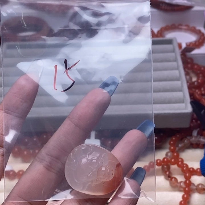 手链未镶嵌南红玛瑙囍*茶15