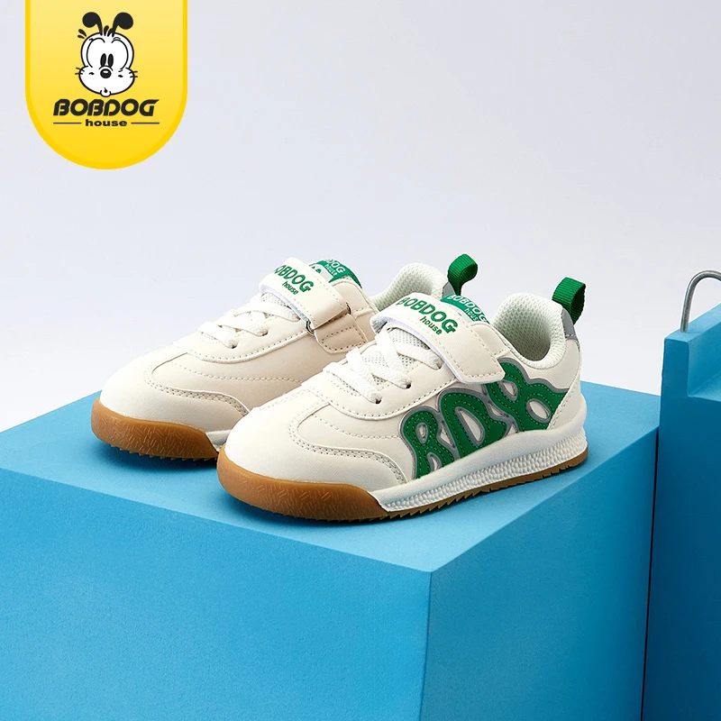 巴布豆家族童鞋秋季儿童防滑运动鞋时尚板鞋德训鞋JJ23726  JY