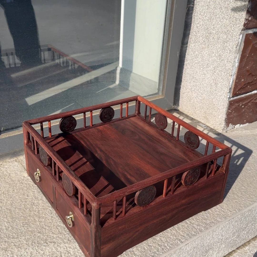 端景台花梨木类赞比亚血檀都城盘