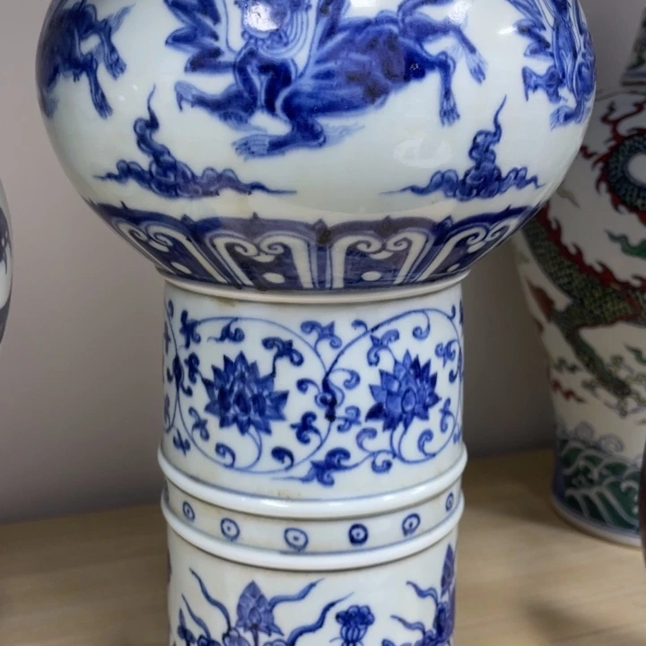 陶瓷用****5青花瓷器一件