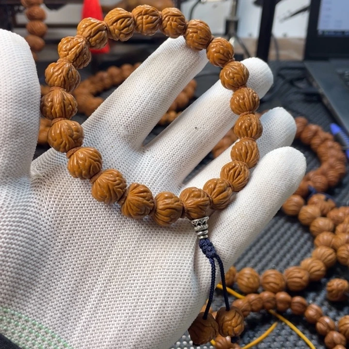 桃木秦岭野生龙纹桃核