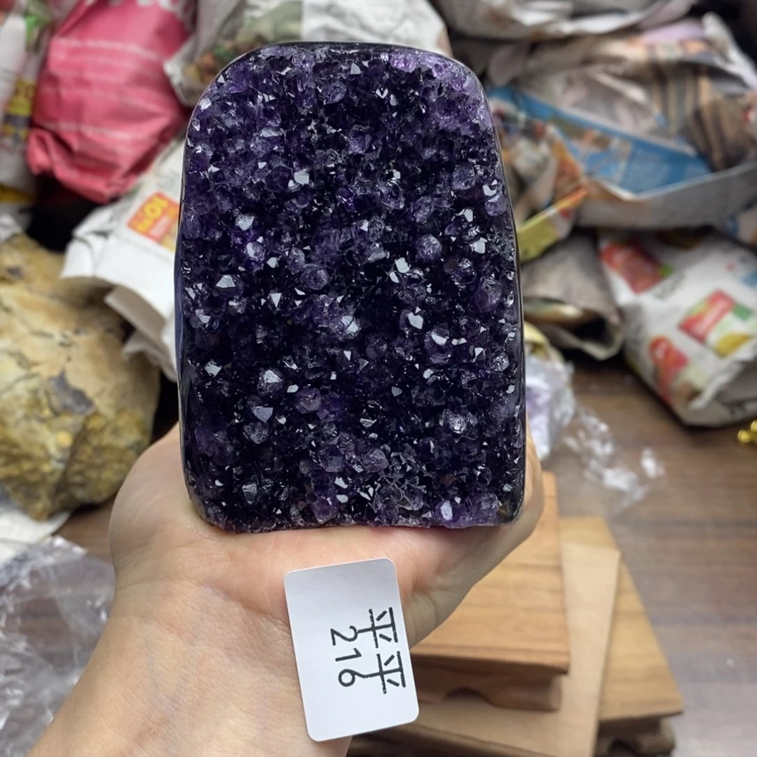 紫晶珠宝半成品未镶嵌