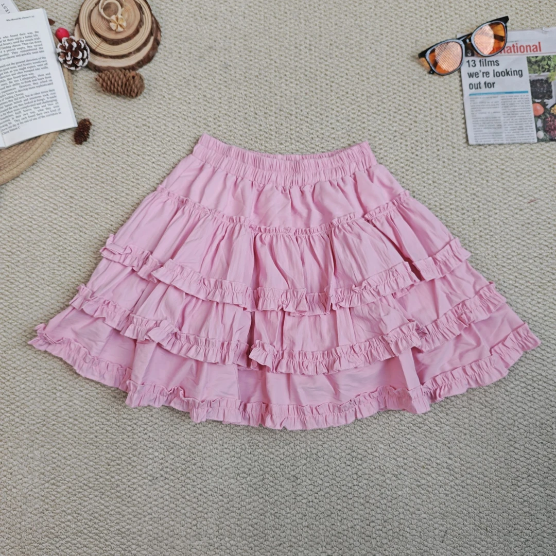 2025春季新款百搭时尚带内衬短裙9591