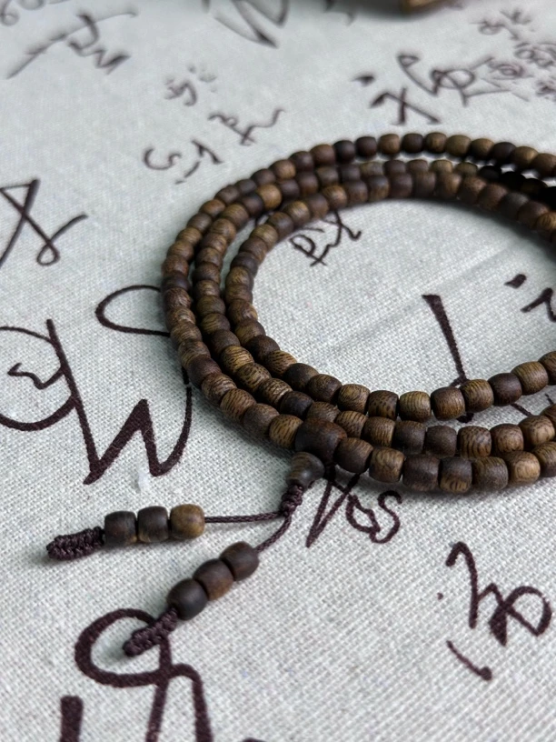 沉香棋楠多圈鼓珠【收藏毕业级】0.5香韵浓郁馥郁花果香