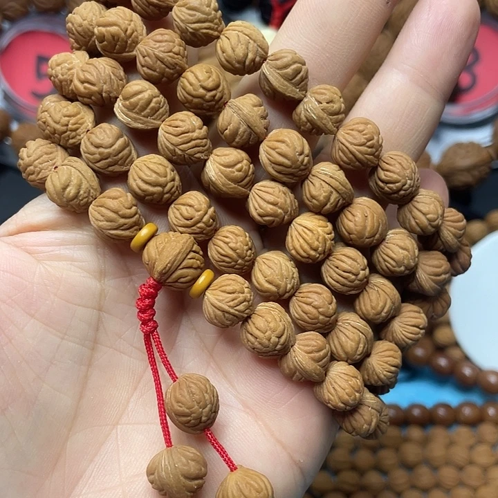 啦***布桃核把件小金豆脖挂10➕尺寸108➕6无修