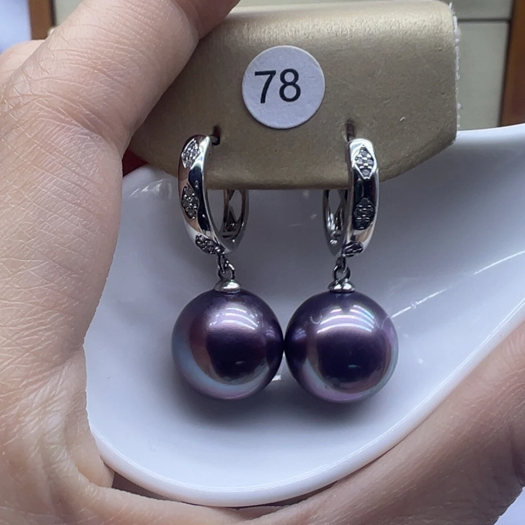 淡水珍珠耳饰未镶嵌