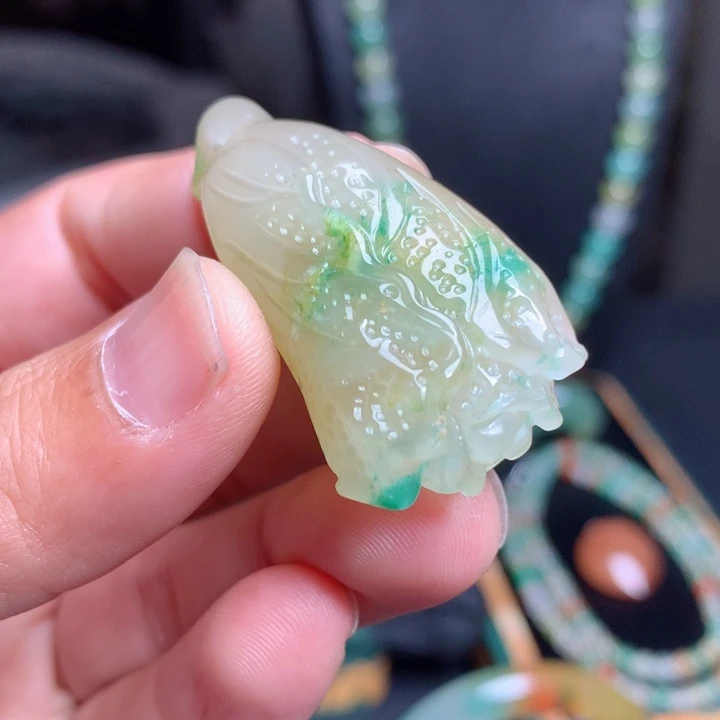 吊坠(不含链)未镶嵌石英质玉