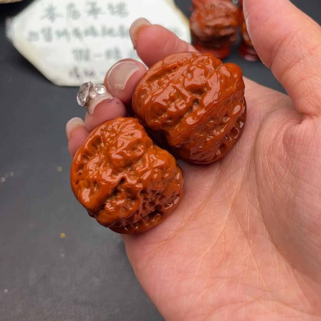 文玩核桃把件蛤蟆头