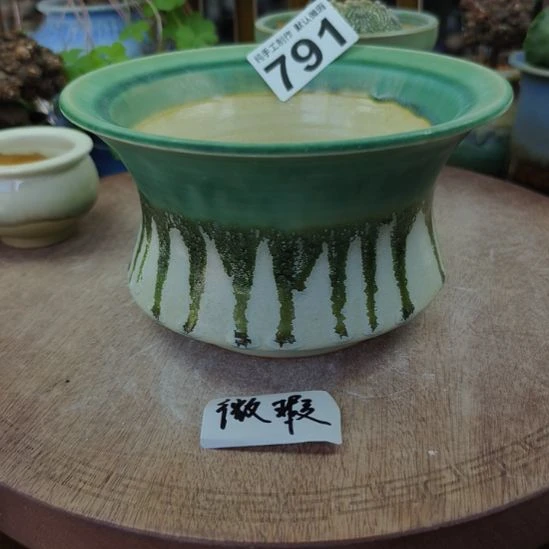 景德镇手工高温陶瓷：内口14.5外口18高10.5