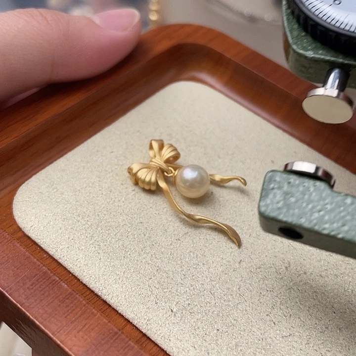 海水珍珠银S925镶嵌吊坠(不含链)