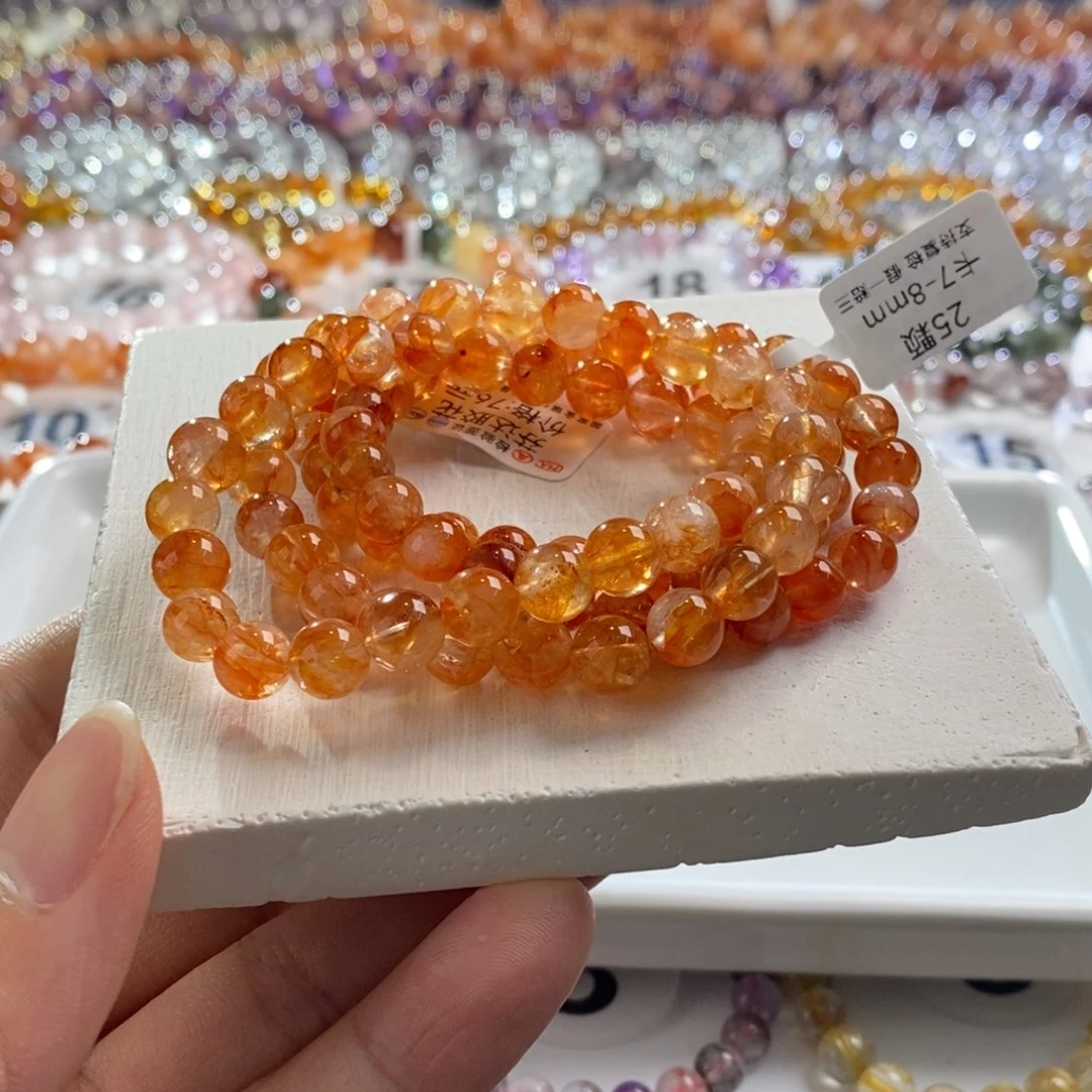 水晶手链未镶嵌暴***钱