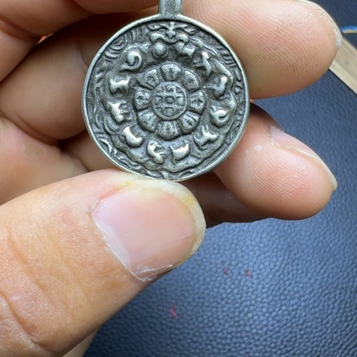 泥塑藏式风格九宫格..