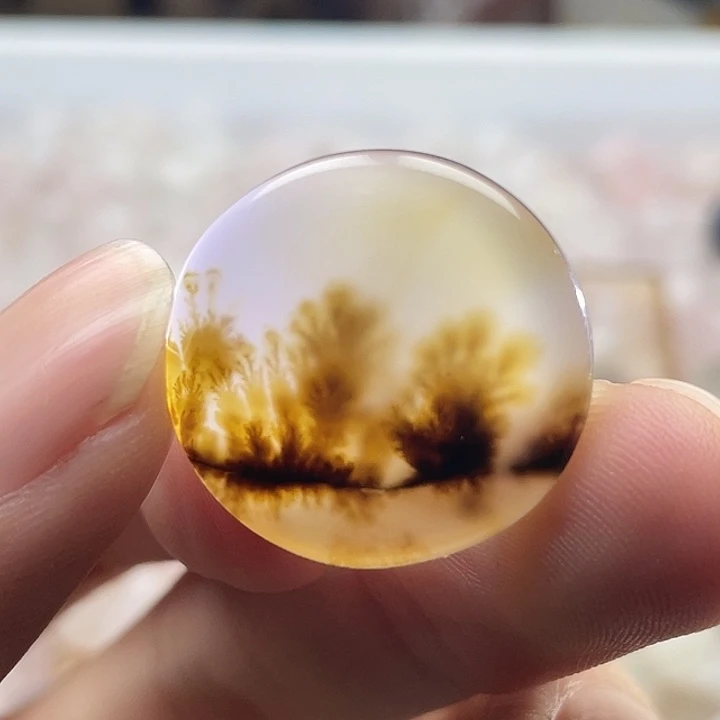 玛瑙/玉髓合金颈饰