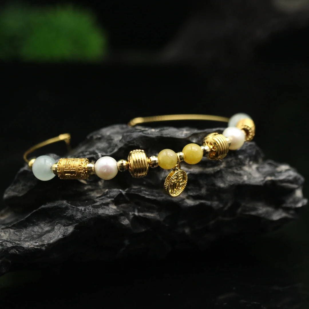 60天然缅甸翡翠A货18k手链/100562/上海嘉禾拍卖