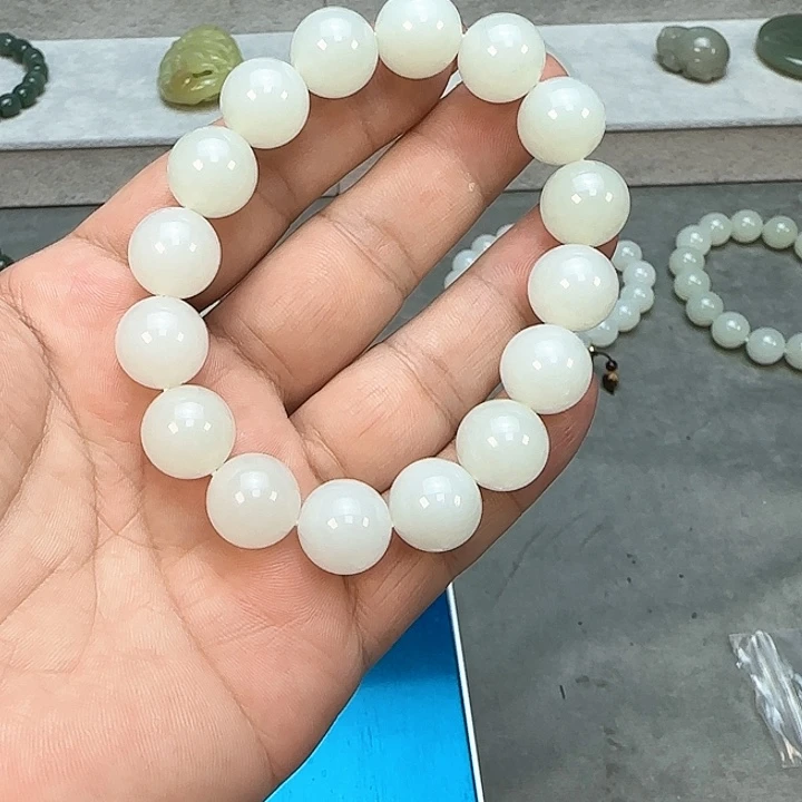 和田玉未镶嵌颈饰也**以