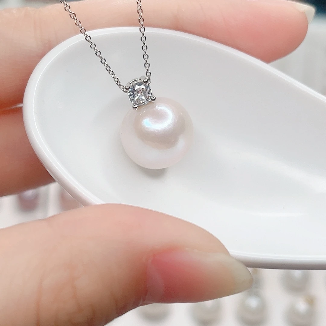 淡水珍珠合金吊坠(赠链)