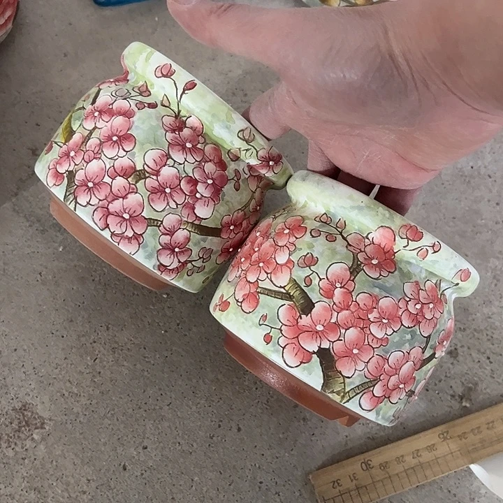 之***文景德镇手绘花盆性价比超高的直播间