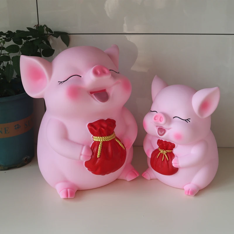 钱袋猪福袋小猪存钱罐2026新款儿童新年礼物乔迁新居国潮喜庆摆件