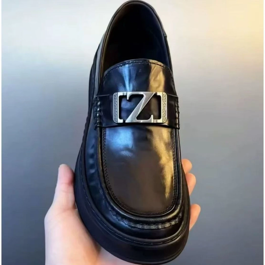 春夏季新款真皮男鞋透气舒适软底软面轻便休闲皮鞋一脚蹬