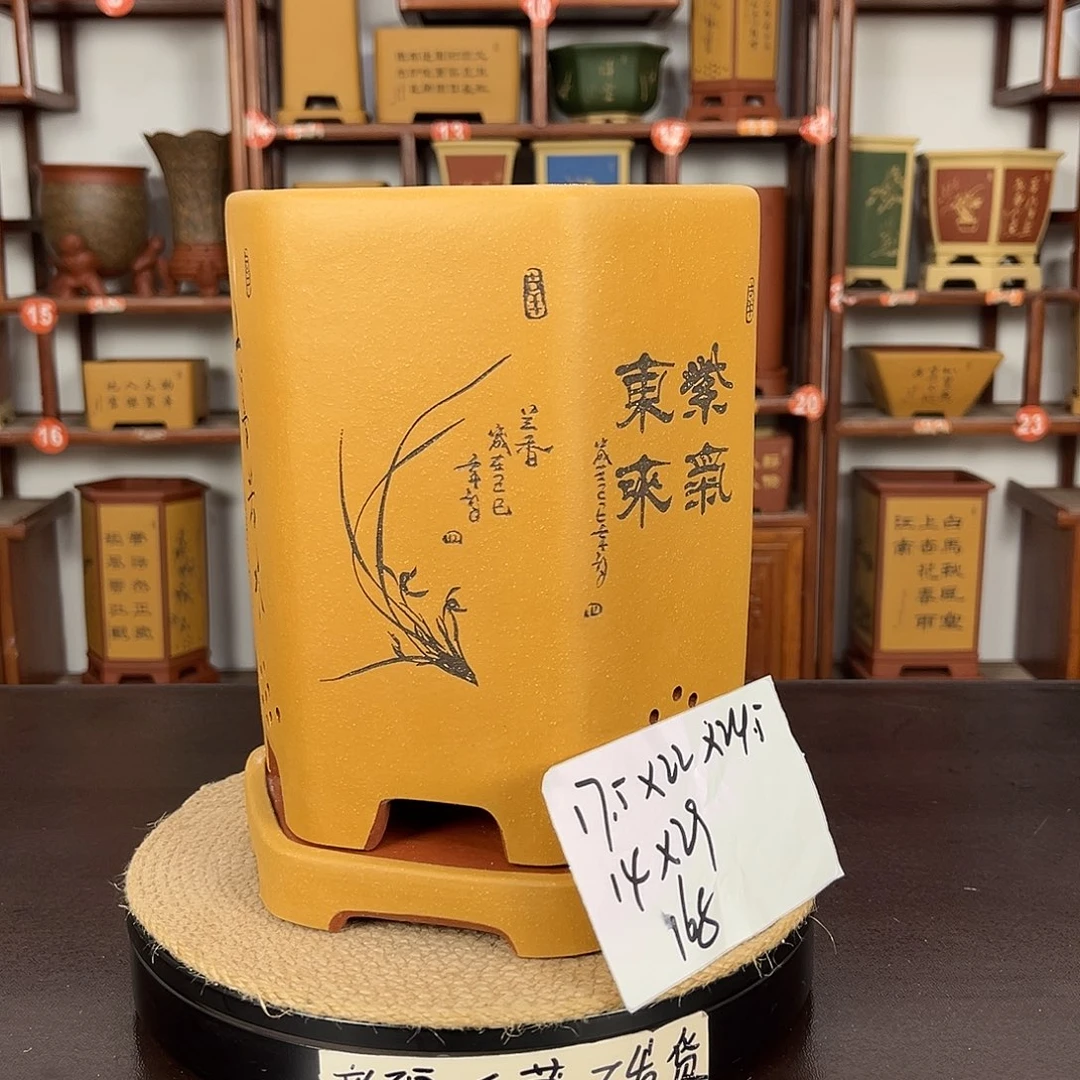 花盆紫砂紫砂花盆