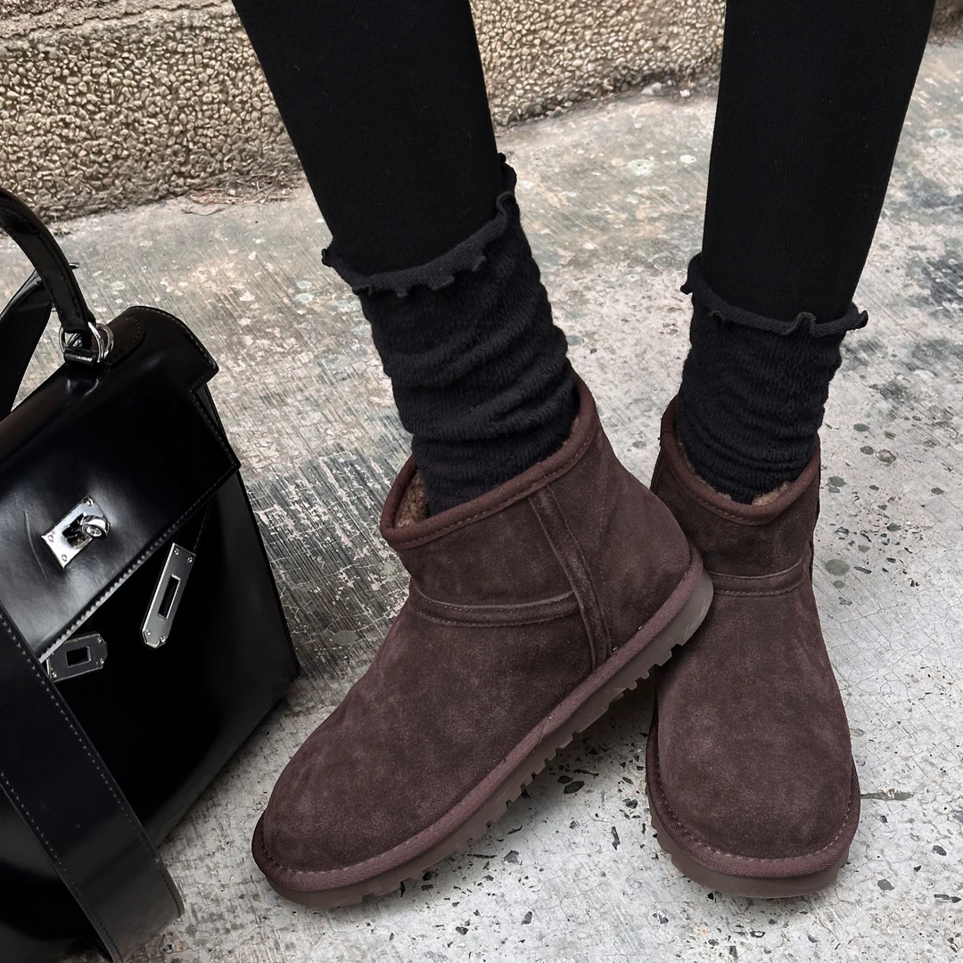 焦思文 冬季时尚休闲洋气百搭保暖雪地靴251027Y1