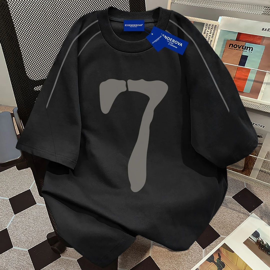 100%纯棉休闲慵懒风字母短袖t恤男女夏季爆款休闲圆领情侣上衣ins