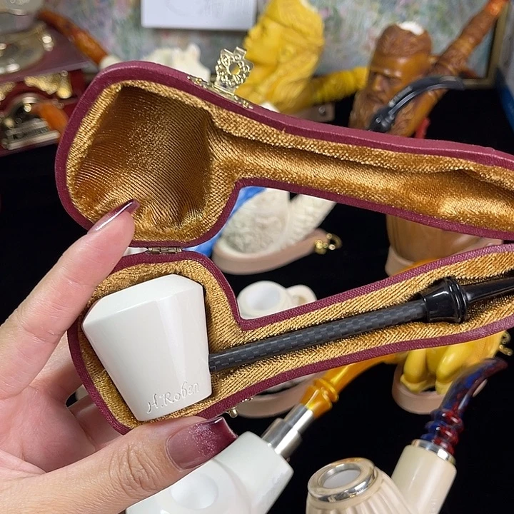 海泡石烟斗碳纤维杆