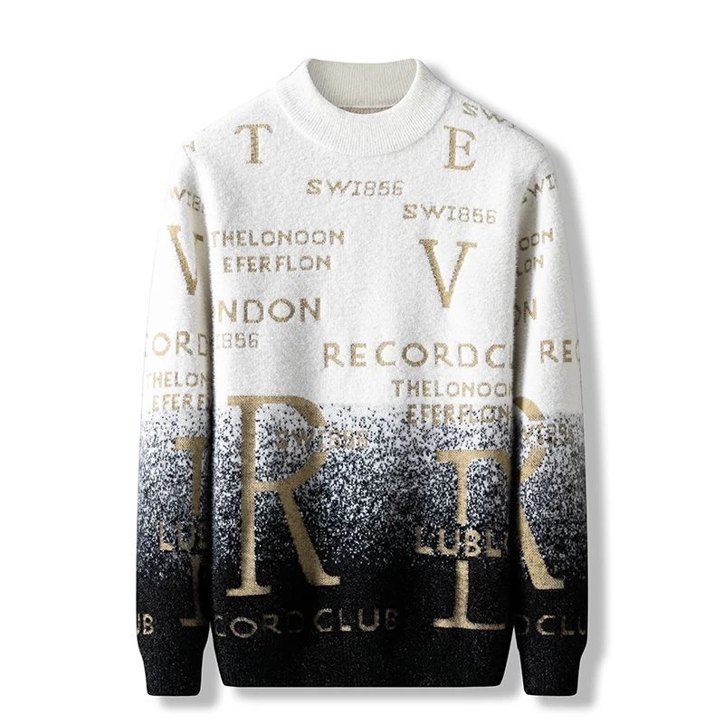 （601-800）男士冬季时尚保暖潮流休闲毛衣