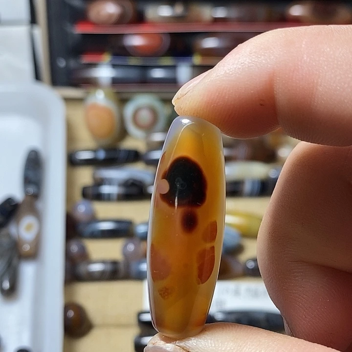 玛瑙/玉髓合金颈饰