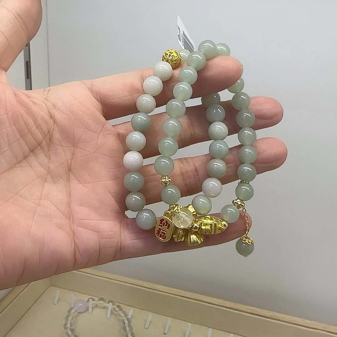 未镶嵌手链水晶两串手串