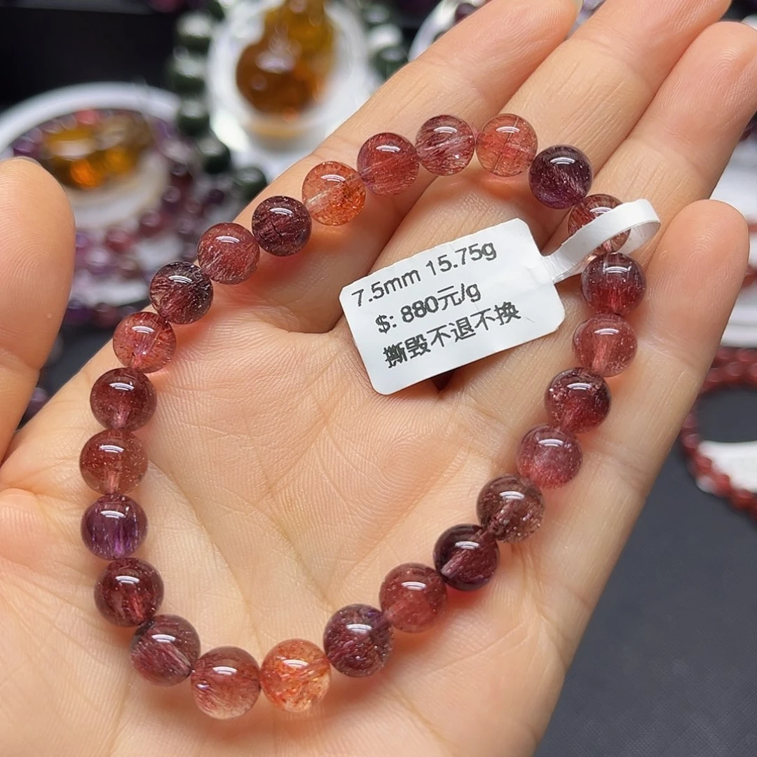 J****未镶嵌手链水晶天然水晶