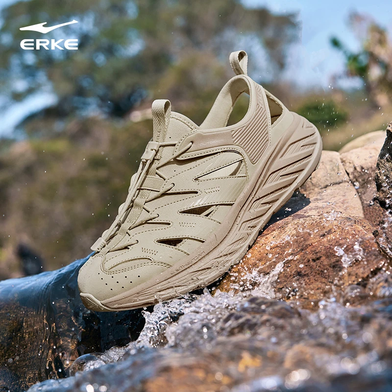 【明星推荐】青溪丨鸿星尔克夏溯溪鞋情侣户外防滑透气凉鞋涉水鞋