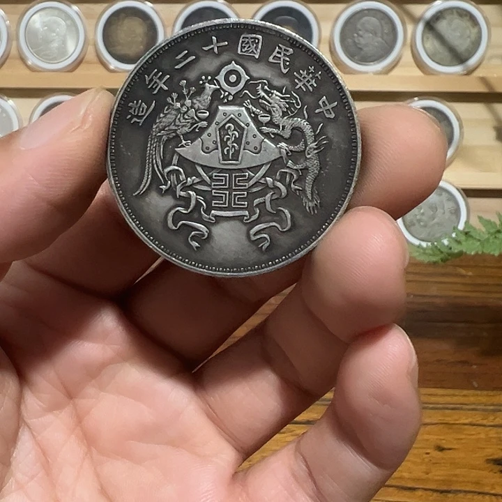 （一家臻藏）可吸翻可吹响龙洋工艺品 精选摆件