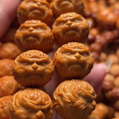 猴头核桃手串竹*舞台