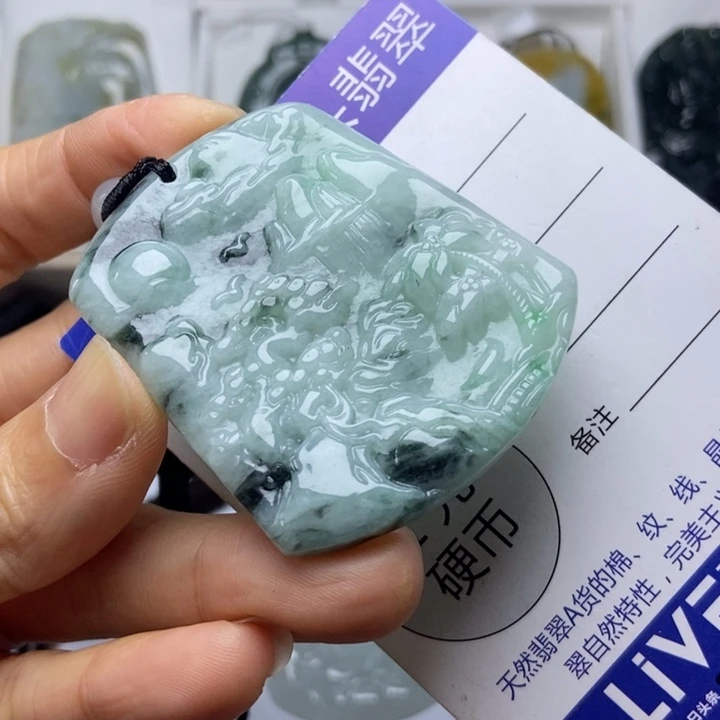 颈饰未镶嵌翡翠翡翠