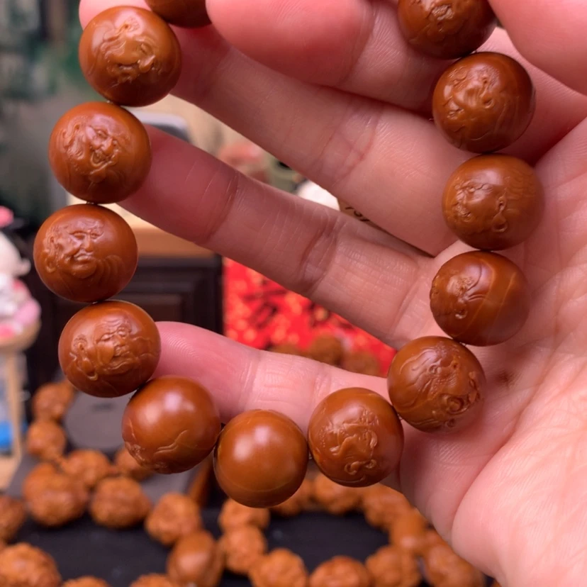 【闪购商品】橄榄核手串/手链正圆十八罗汉