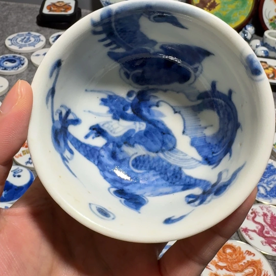 瓷片斗*精品杯子一个
