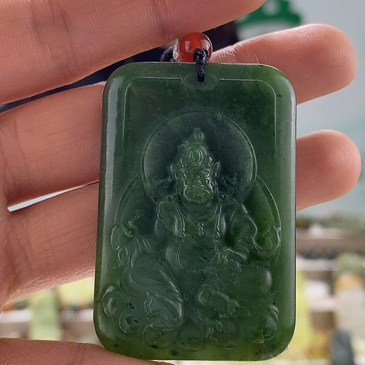 和田玉（碧玉）挂件未镶嵌