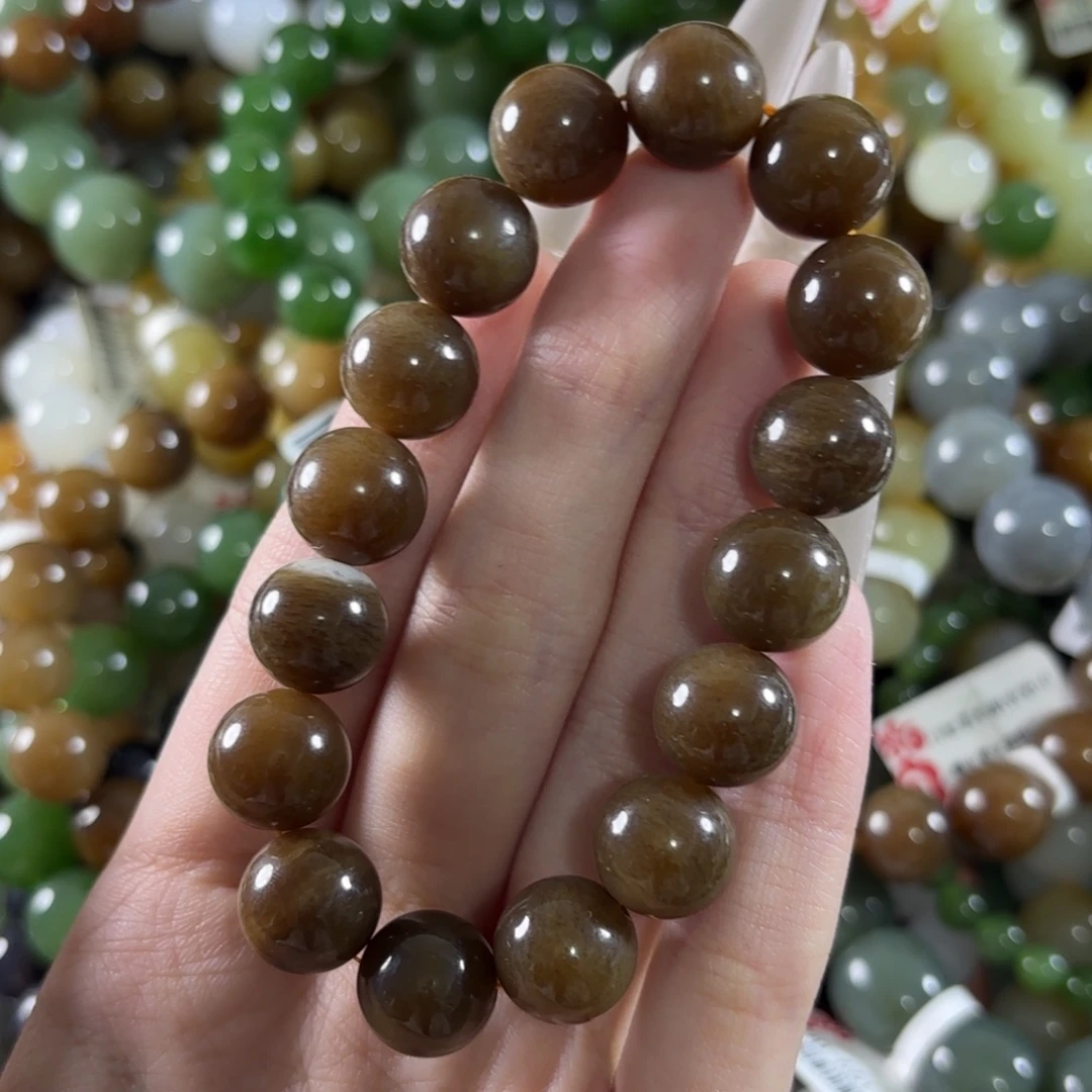 和田玉未镶嵌手链16