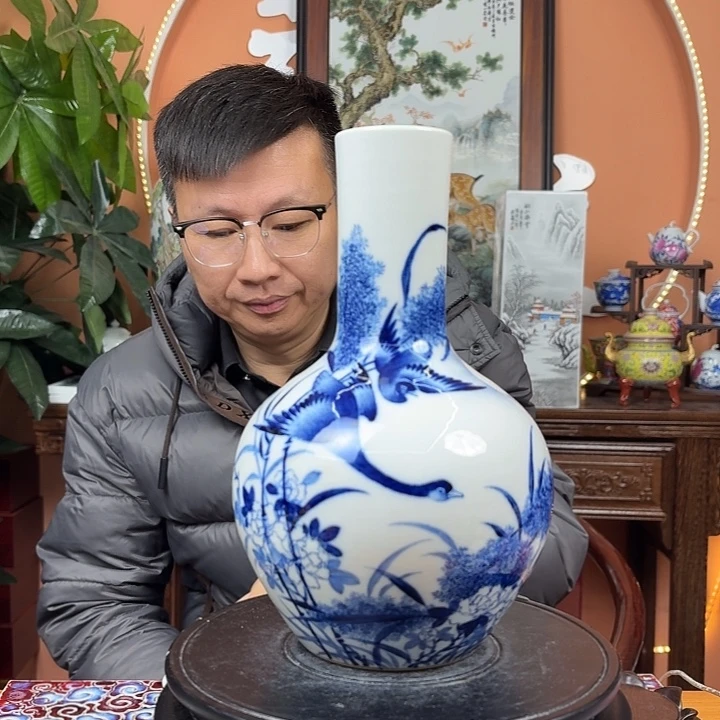摆件陶景德镇陶瓷手工制作