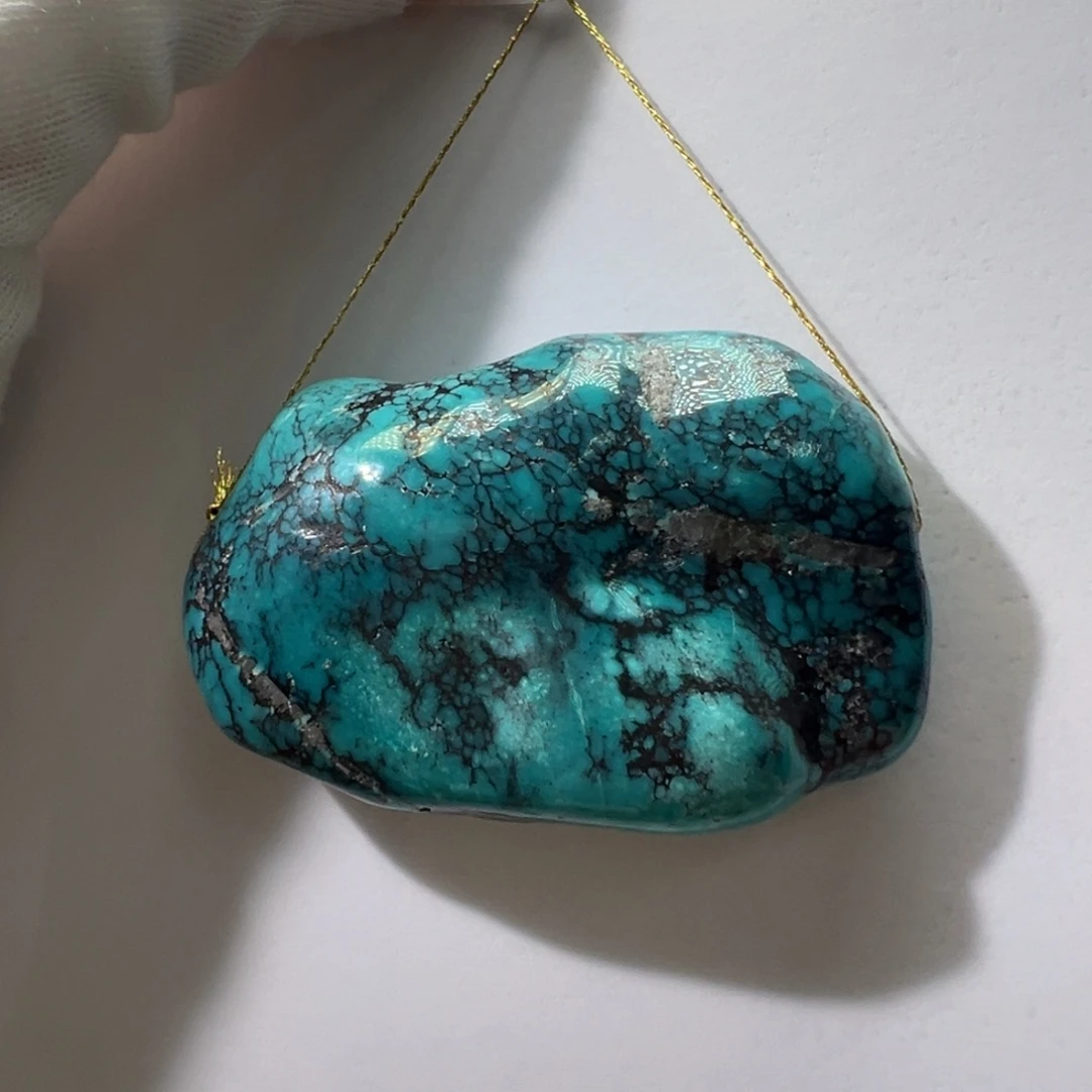 绿松石未镶嵌挂件