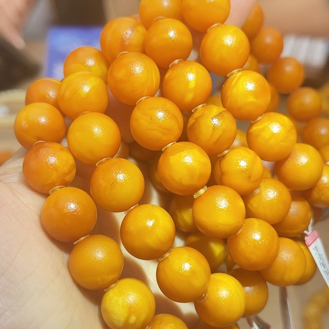 未镶嵌琥珀手链13 m多样性发其一