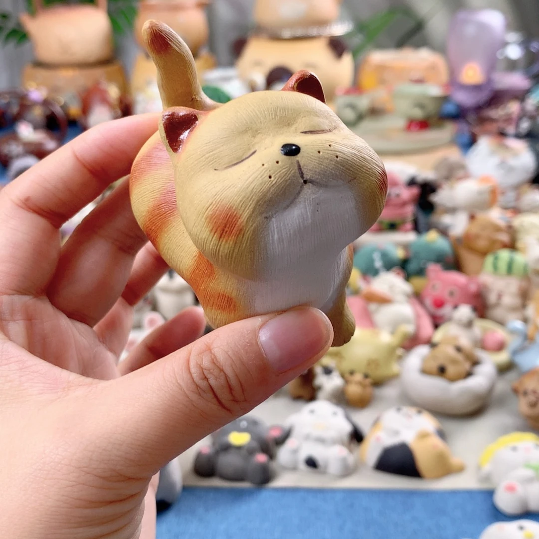 茶宠紫砂手工制作工艺制作