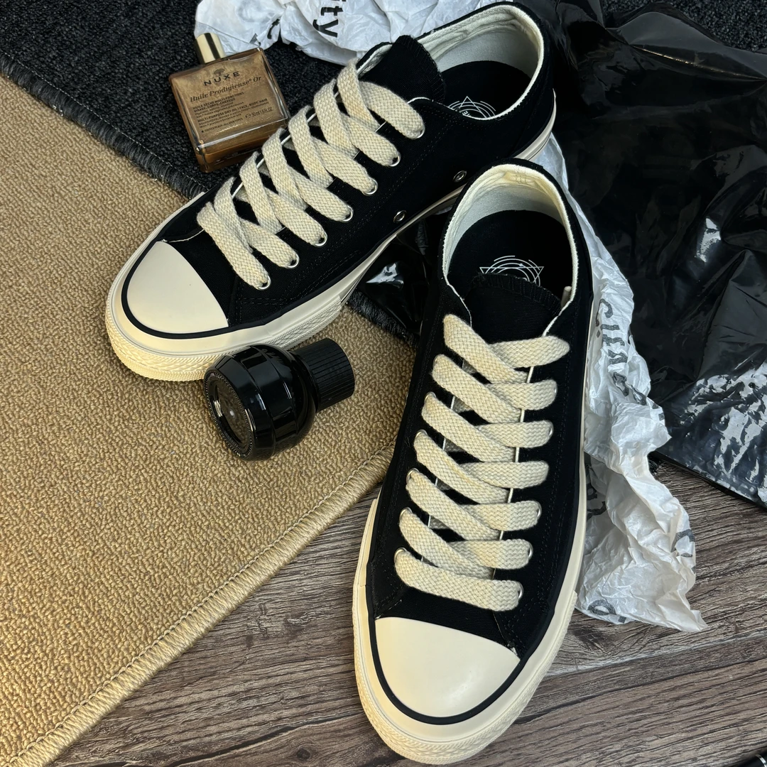 秋季新款帆布鞋2025男鞋百搭复古休闲板鞋高底帮平底鞋学生潮流