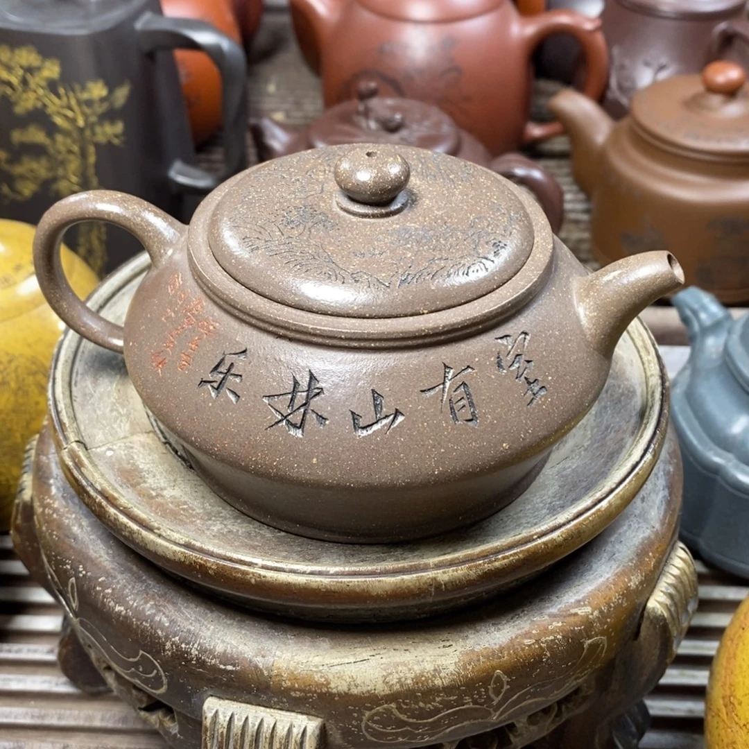 紫砂茶壶原矿手工7